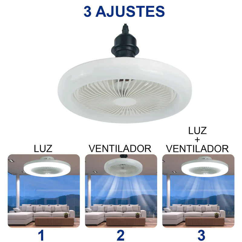 Luminária LED com Ventilador | FanMaster - Últimas Horas de promoção!